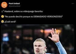 Enlace a El videojuego favorito de Haaland