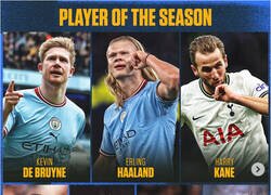 Enlace a Haaland opta a los dos premios, menuda bestia