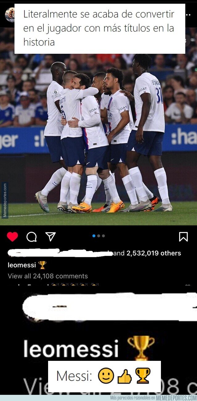 1189199 - Lionel Messi no sabe que es Lionel Messi