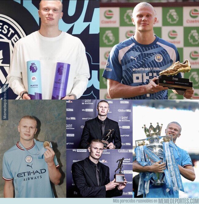 1189286 - Lo de Haaland en su primera temporada en Inglaterra es una absoluta animalada