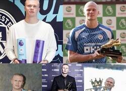 Enlace a Lo de Haaland en su primera temporada en Inglaterra es una absoluta animalada