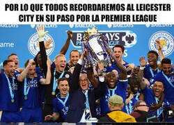 Enlace a Ahora que el Leicester descendió, es bueno recordar lo que nos dejó en Premier