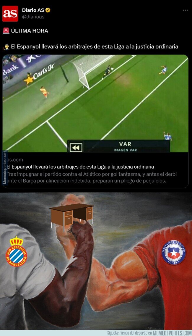 1189409 - Si no puedes ganar con fútbol, siempre están los abogados.