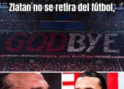 Enlace a Zlatan cuelga las botas