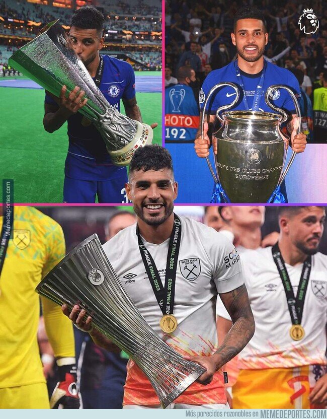 1190002 - Emerson: el primer jugador en ganar las 3 copas