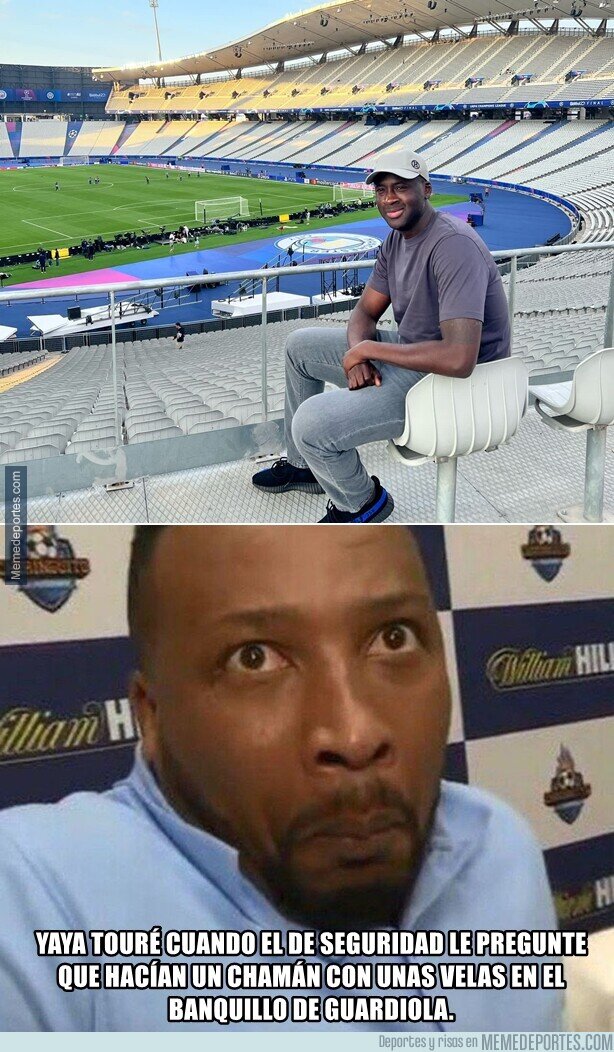 1190180 - Yaya Touré presente en el estadio de la final