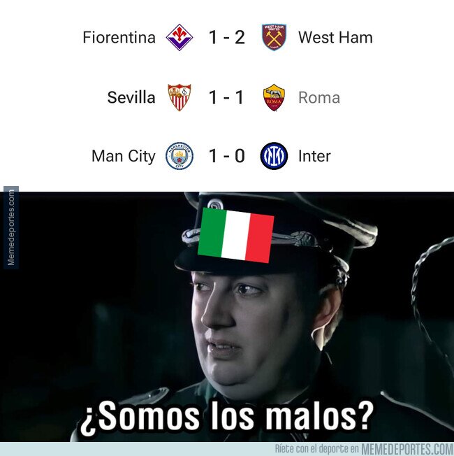 1190272 - Los italianos pierden todas las finales europeas