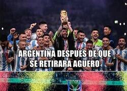 Enlace a Vaya racha lleva Aguero