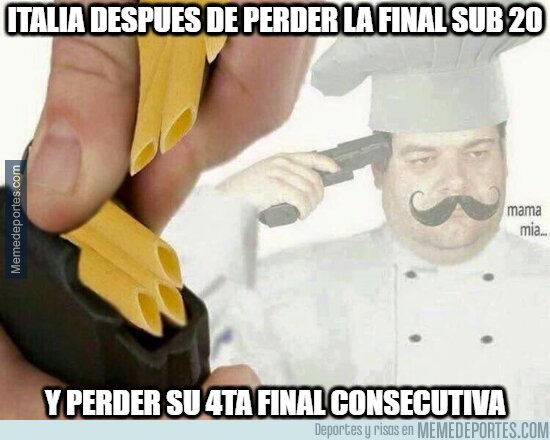 1190359 - Italia después de perder el mundial sub 20