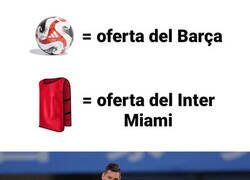 Enlace a Resumen de la decisión de Messi