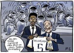 Enlace a La sala de trofeos impresionó a Bellingham