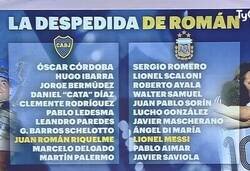 Enlace a La despedida de Román es básicamente un Boca vs River de leyendas. Lo compro.