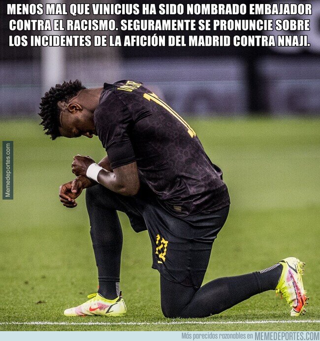 1191001 - El victimismo de Vinicius solo lo supera su hipocresía.