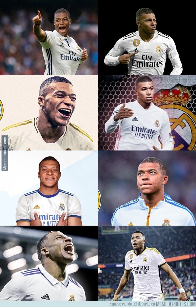 1191058 - 7 años de photoshop con Mbappé. ¿Cual le quedó mejor?