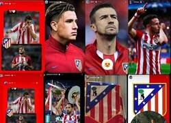 Enlace a El Atleti hará plebiscito entre los socios para volver a usar el escudo anterior. Algunos jugadores lo tienen claro: