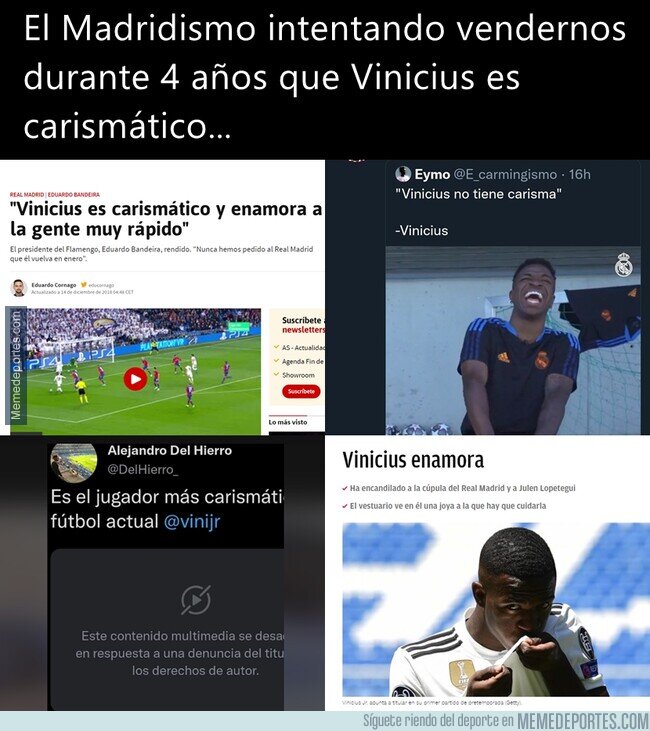 1191210 - Si tienes que esforzarte tanto para convencer a alguien de que tiene carisma, es que simplemente no lo es.