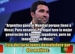 Enlace a Deco destroza dos argumentos muy recurrentes en el fandom de Cristiano