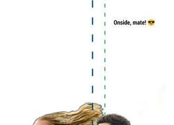 Enlace a ¿Esto no sería considerado offside, verdad?