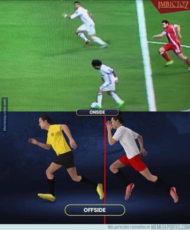 1191696 - El Real Vardrid ya estaba practicando la nueva regla fifa 2023 desde el 2017 #RESPECT
