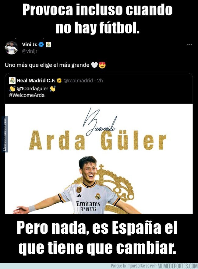 1191792 - Estos detalles de Vinicius simplemente sobran.