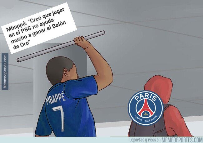 1191921 - Menudo palo de Mbappé a su propio club