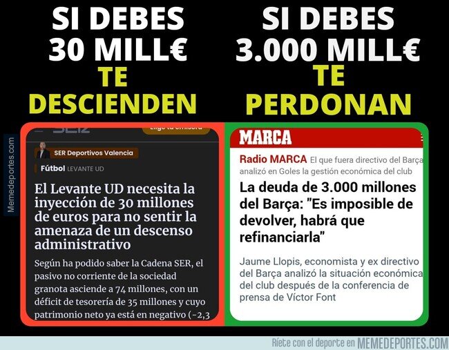 1192010 - Porque el Levante no tuvo a Negreira en nómina sino tendría 37.5 millones menos