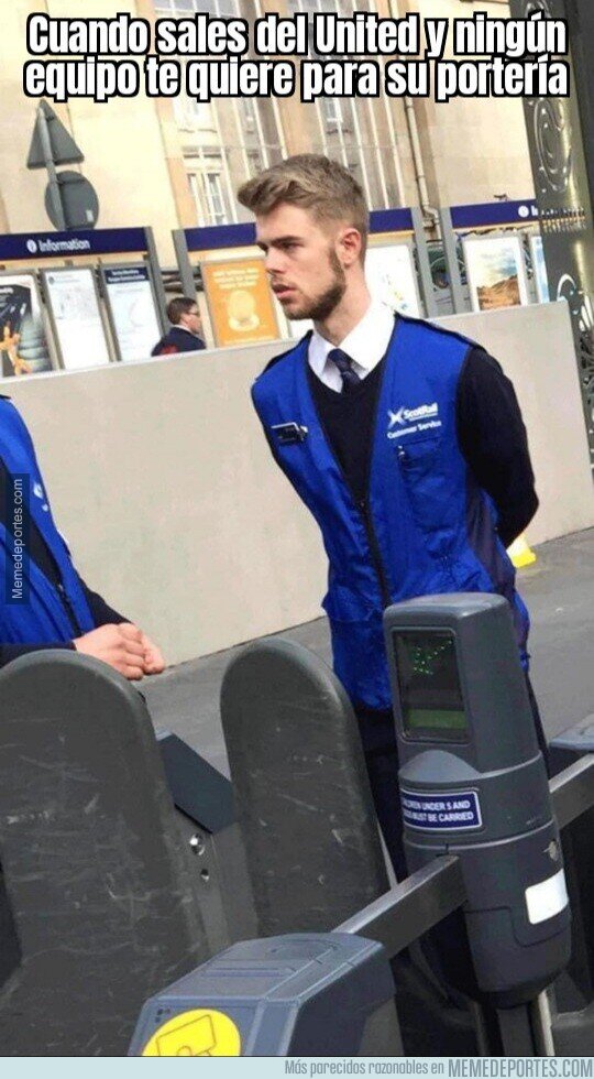 1192024 - Salida difícil para De Gea