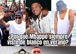 Enlace a ¿Por qué Mbappé siempre viste de blanco?