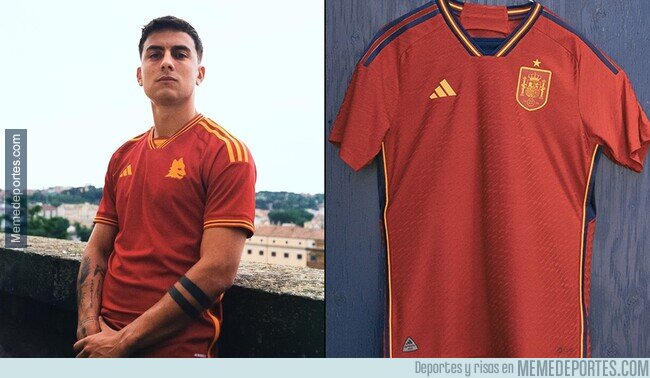 1192202 - La Roma vestida por Adidas es básicamente el diseño de Españita.