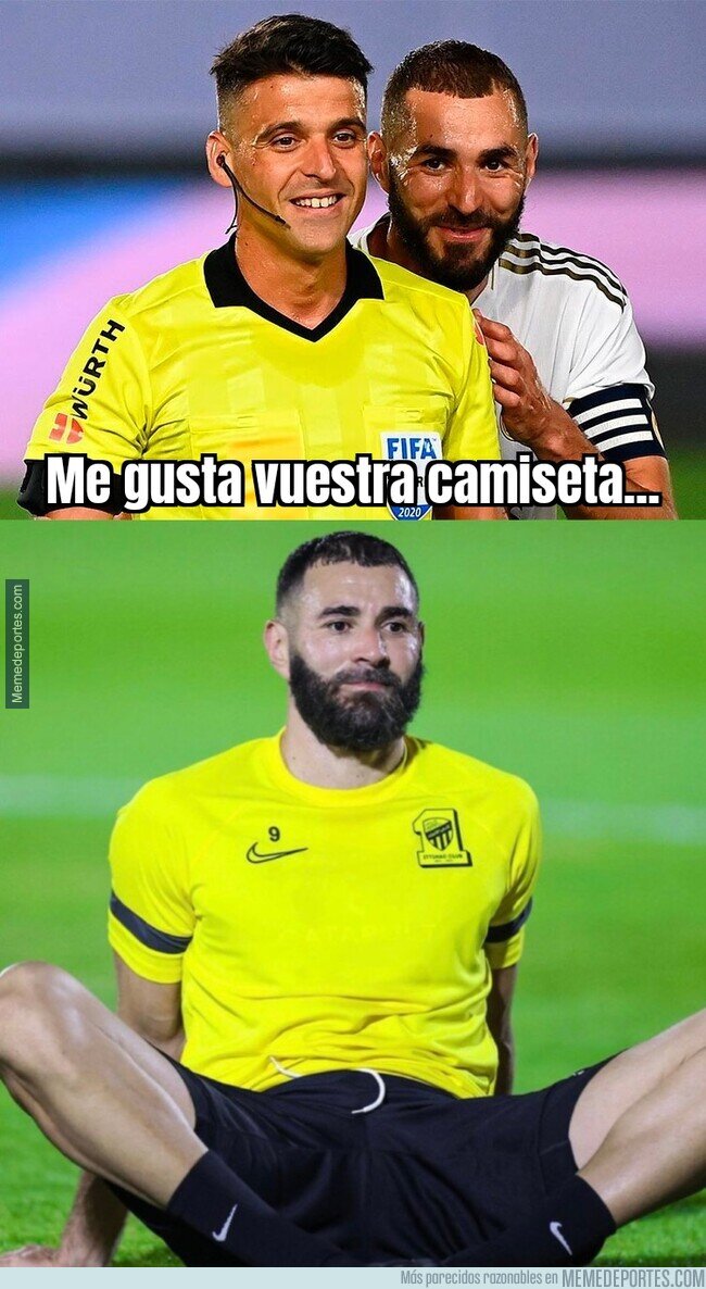 1192245 - ¿Por qué en el Al Ittihad visten como árbitros?