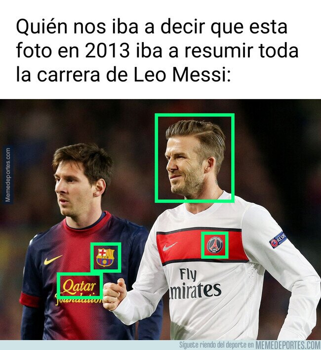 1192369 - La carrera de Messi en una foto