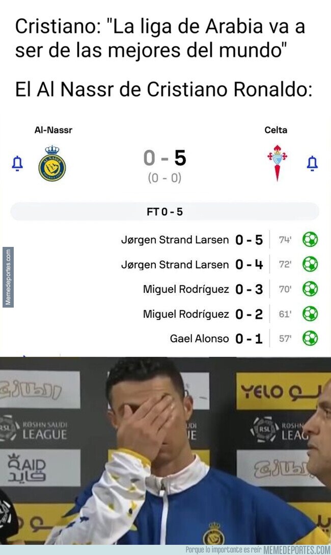 1192421 - Lo que le hizo el Celta a un equipo puntero de la liga árabe