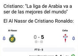 Enlace a Lo que le hizo el Celta a un equipo puntero de la liga árabe