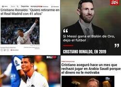 Enlace a 4 veces que Cristiano se contradijo a sí mismo frente a un micrófono