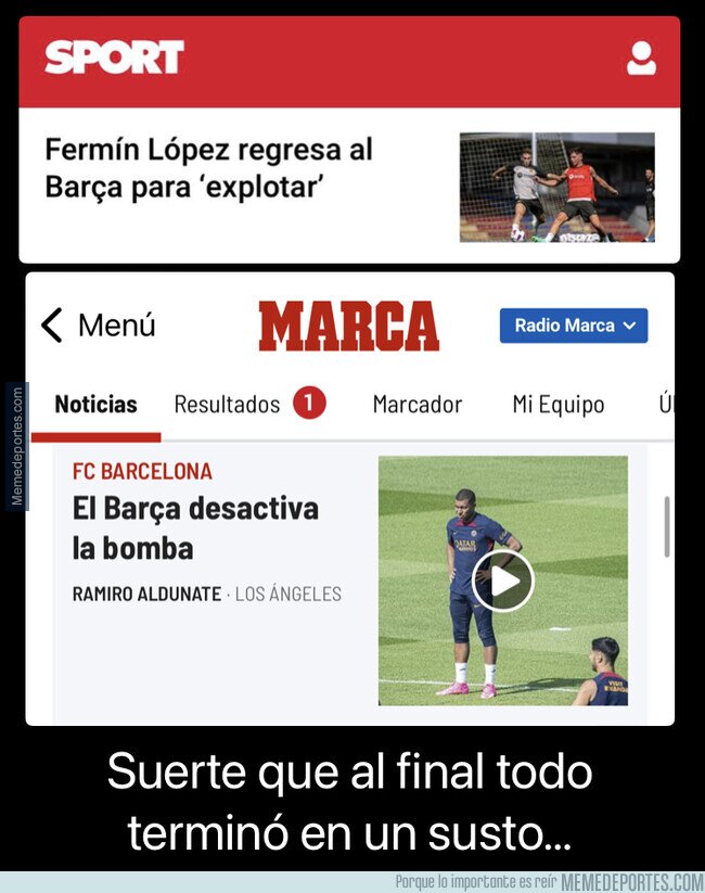 1192825 - Susto en Can Barça