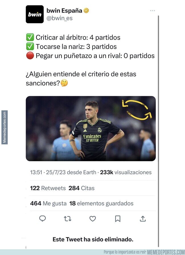 1192878 - Los de Bwin borrando el tweet más basado de su historia