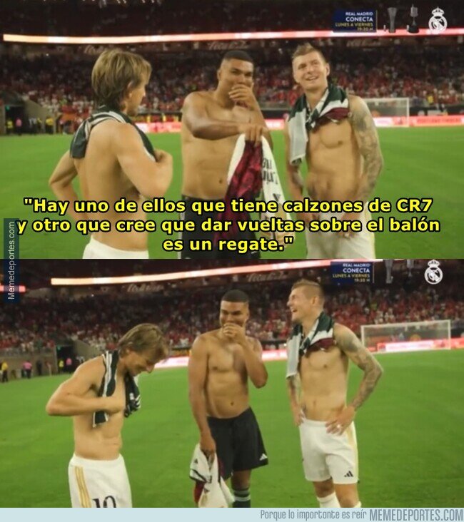 1192968 - Casemiro trae chismes del vestuario del United