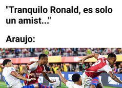 Enlace a Araujo no entiende de amistosos