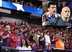 Enlace a Un viejo conocido apoyando a su equipo