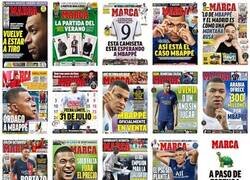 Enlace a Lo de Marca con Mbappé este verano es sonrojante.