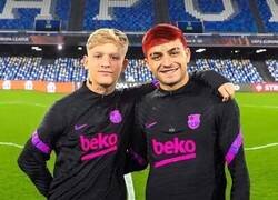 Enlace a Gavi y Pedri después de 2 semanas con Neymar