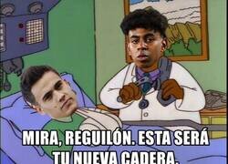 Enlace a El regate que le cambió de puesto el lunar.