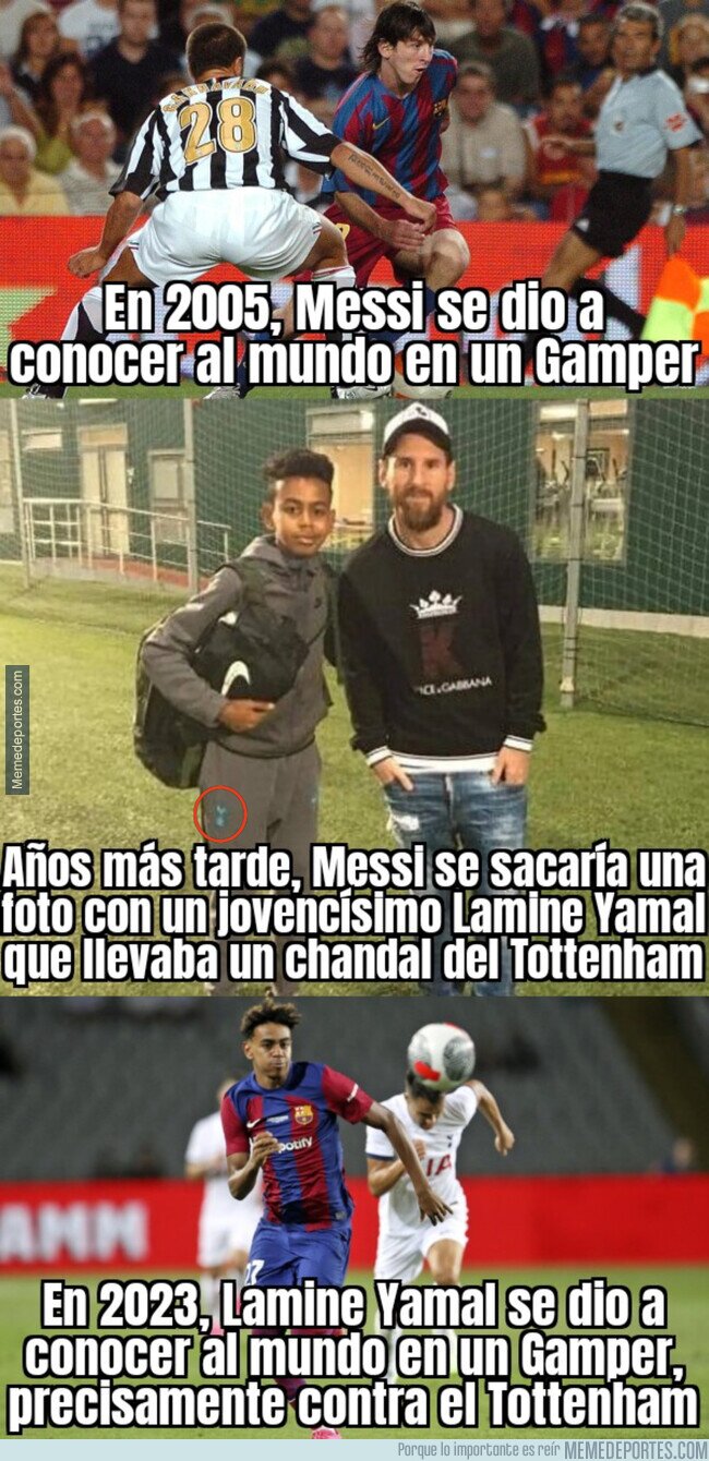 1193612 - La paradoja 'Gamper-Messi-Yamal-Tottenham'
