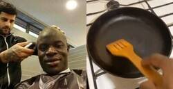 Enlace a No puedo con el peluquero de Kanté