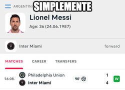 Enlace a Tremendo lo de Messi desde que llegó a Miami