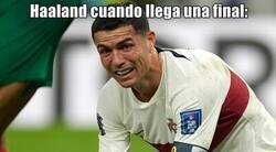 Enlace a Haaland quiere hacer un pleno de peores finales de la historia