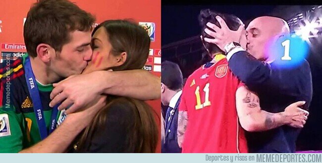 1194322 - ¿Por qué en todos los mundiales de España hay un beso controversial?