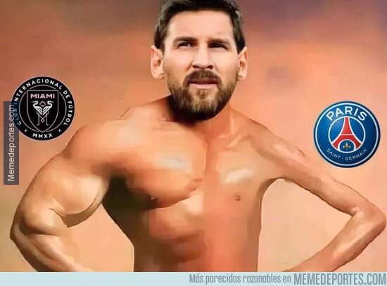 1194689 - Messi en el Inter de Miami y en el PSG. Después de arruinar al club de sus amores con un sueldo multimillonario mientras ganaba menos Champions que el Madrid y que Cristiano
