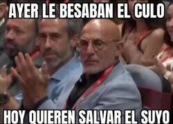 Enlace a Vaya tela lo de Luis de la Fuente