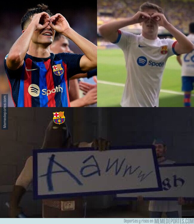 1194809 - Gavi le dedicó su gol a Pedri